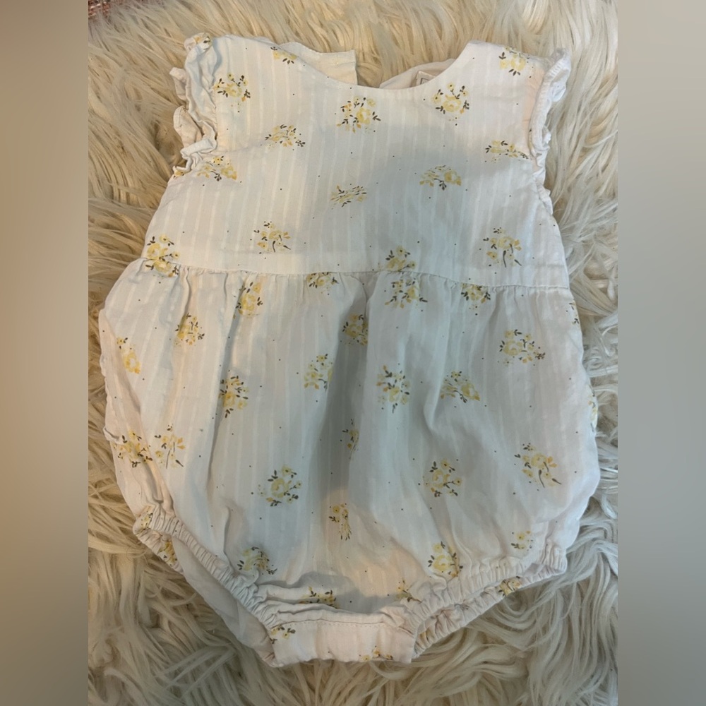 The white company bubble romper